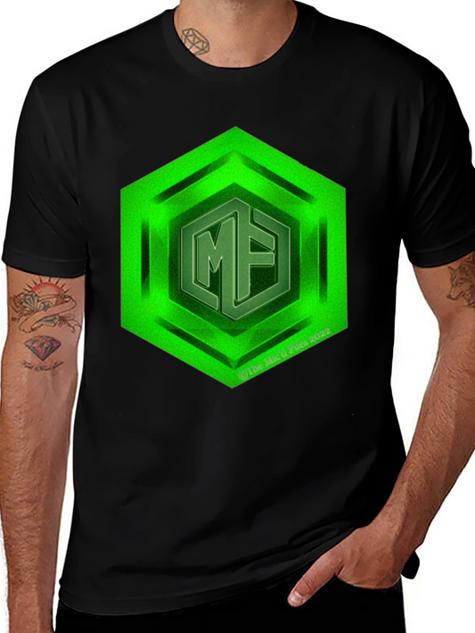 Hexagon MF Logo Black T-Shirt