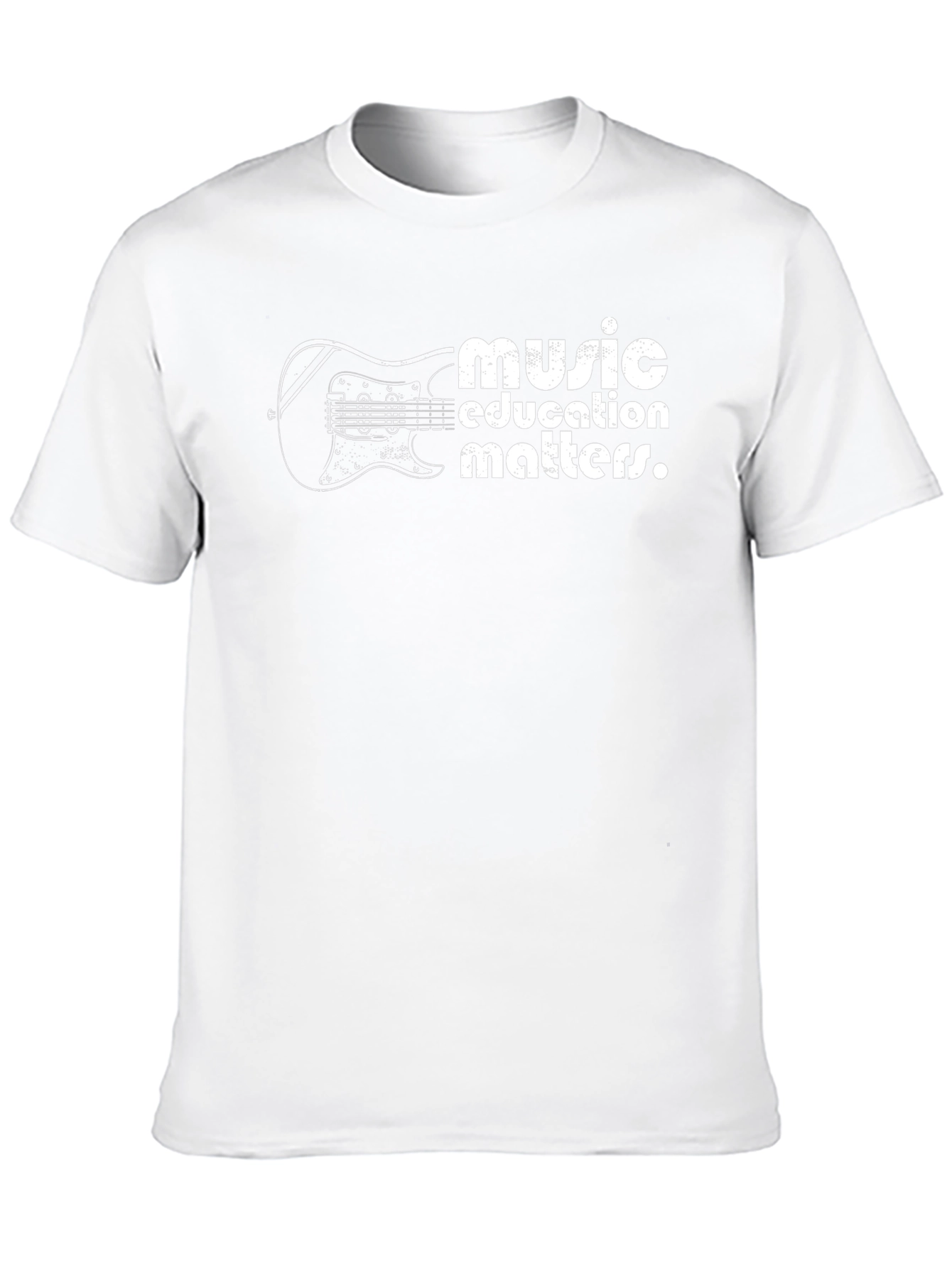 Music Education Matters Guitar T-Shirt