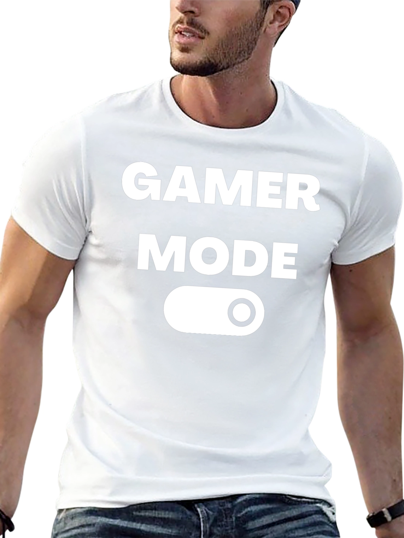 Gamer Mode On T-Shirt - Black Gaming Tee