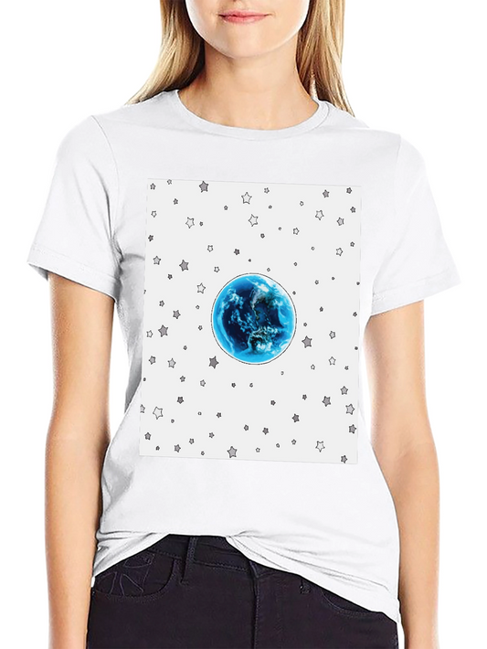 Earth & Stars Graphic T-Shirt