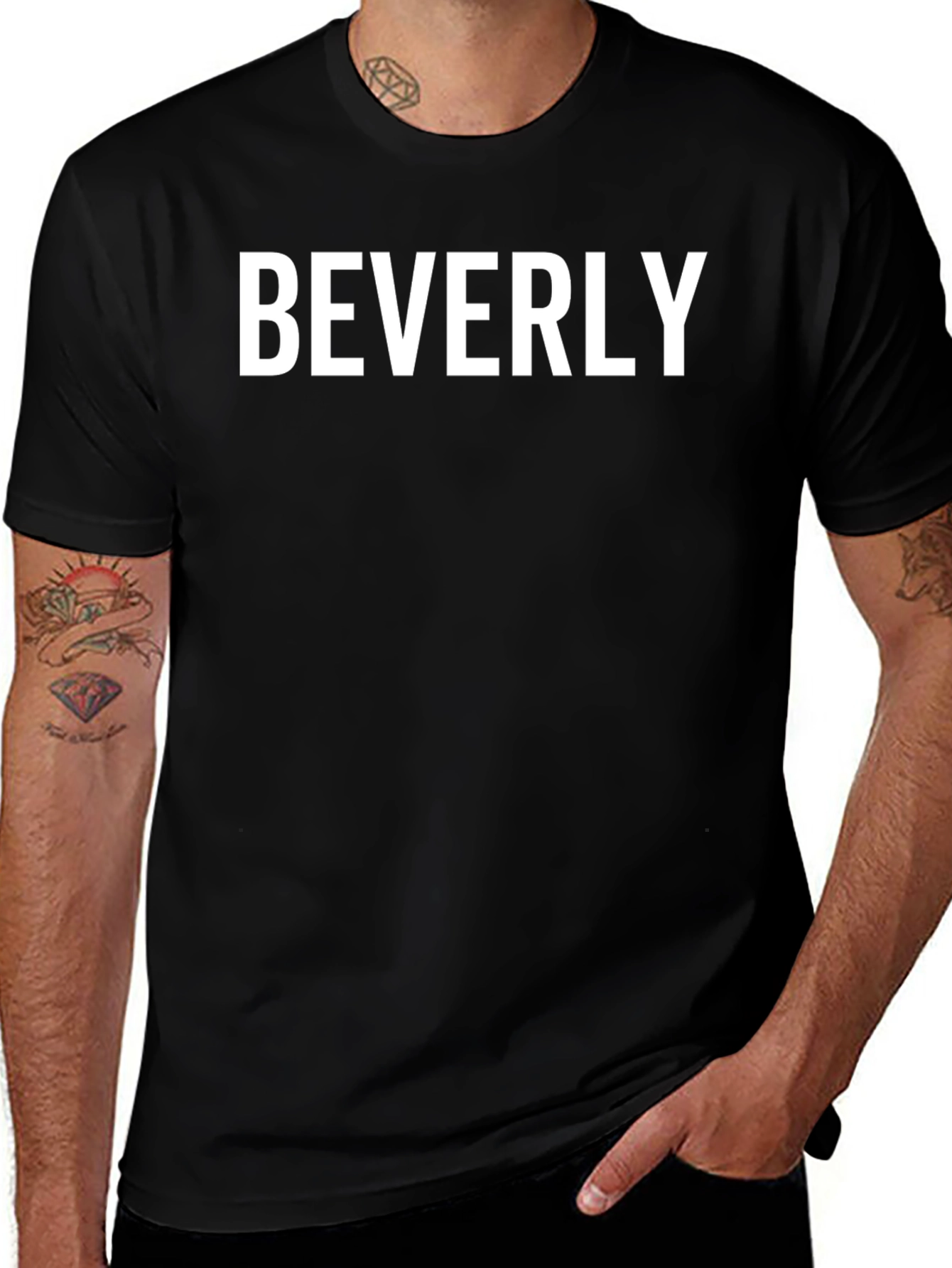 Beverly Graphic Tee - Classic Style