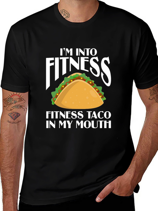 Fitness Taco T-Shirt - Funny Workout Tee