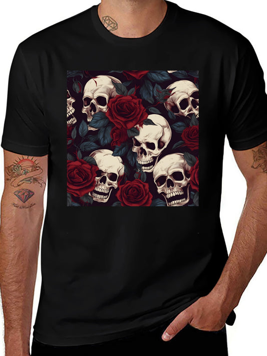 Skull & Roses Graphic Tee