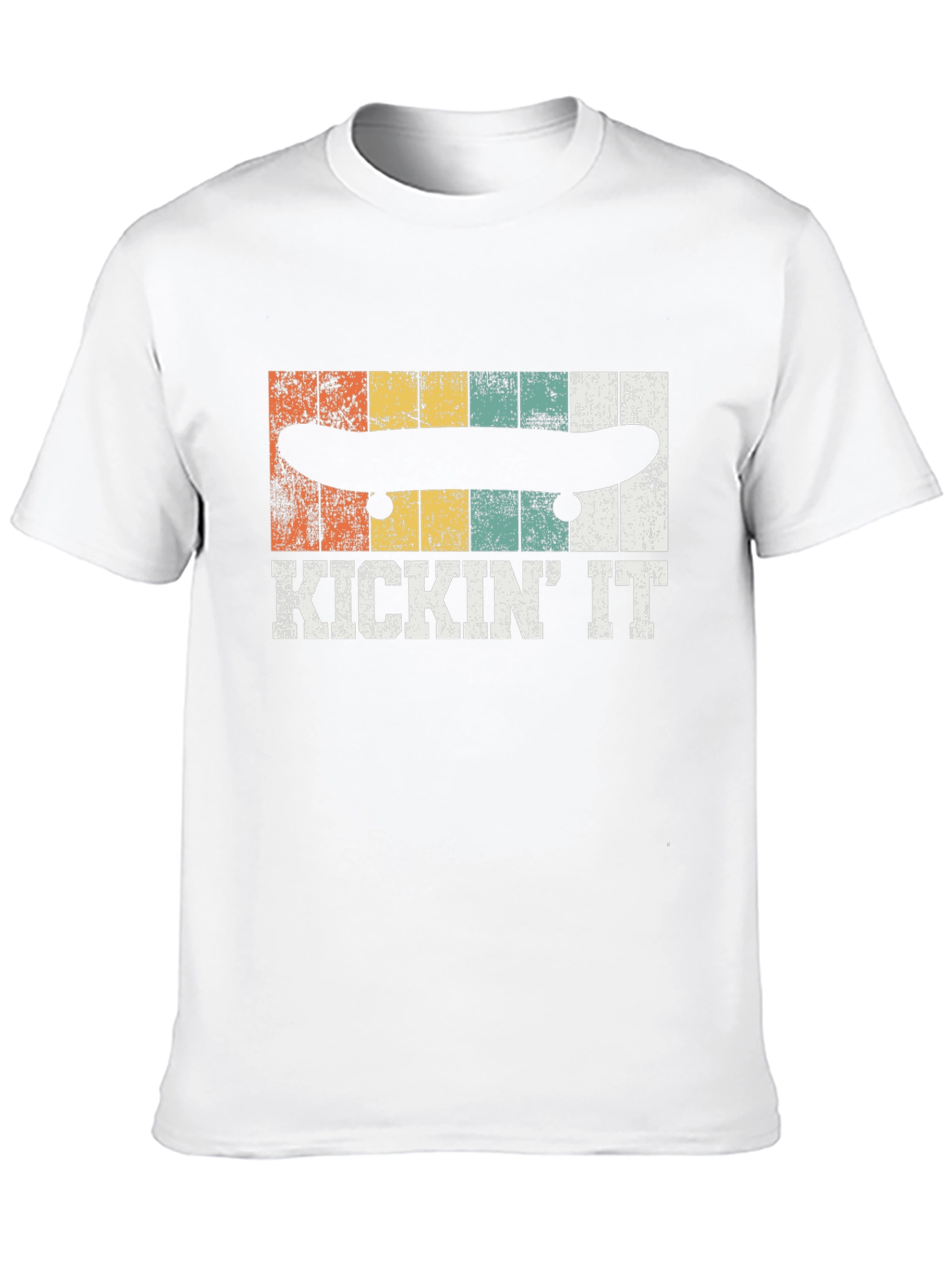 KICKIN IT Skateboarder Graphic Tee