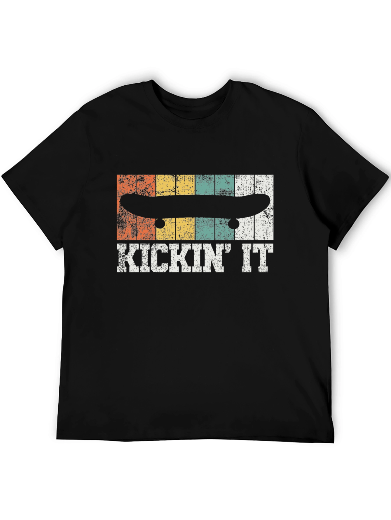 KICKIN IT Skateboarder Graphic Tee