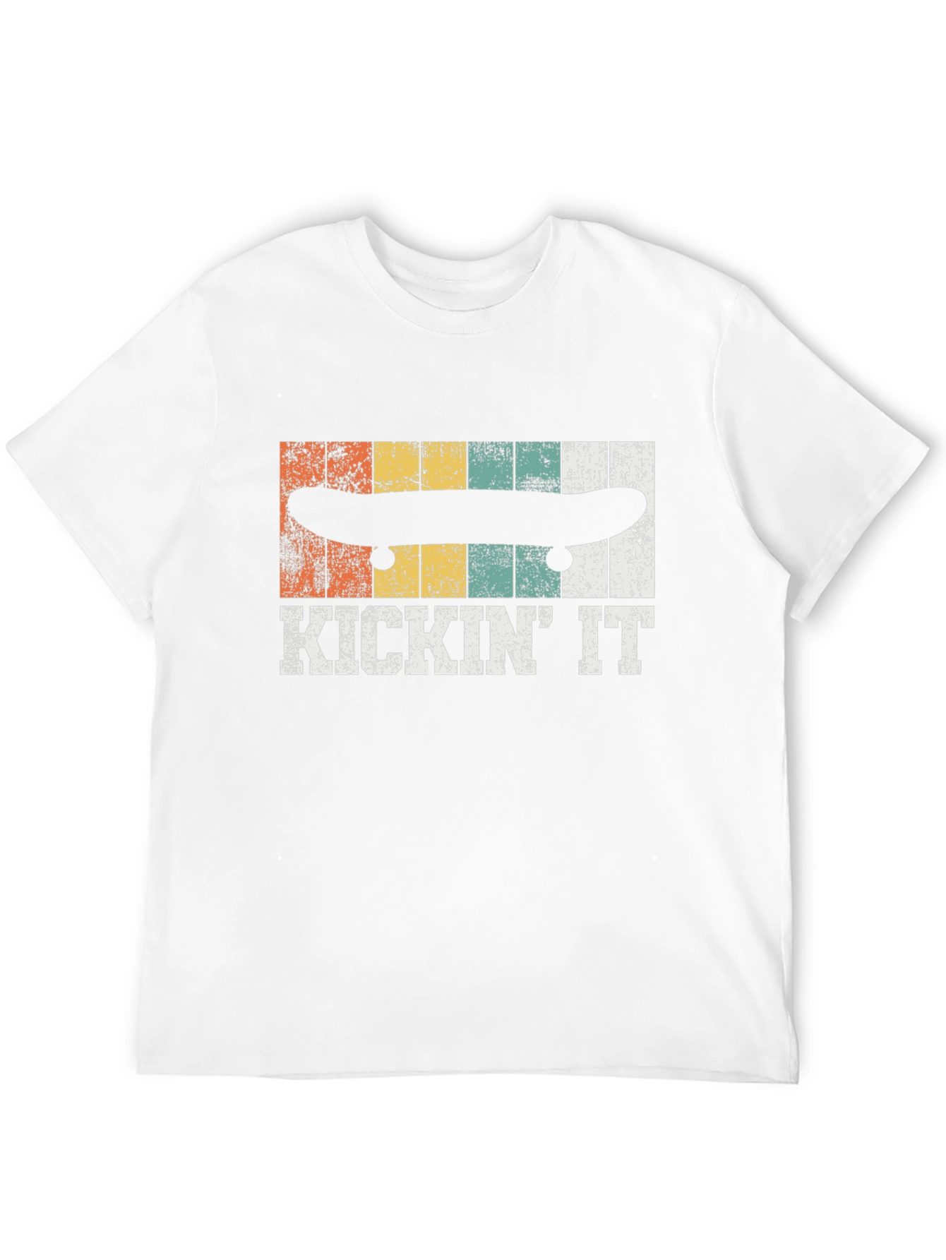 KICKIN IT Skateboarder Graphic Tee