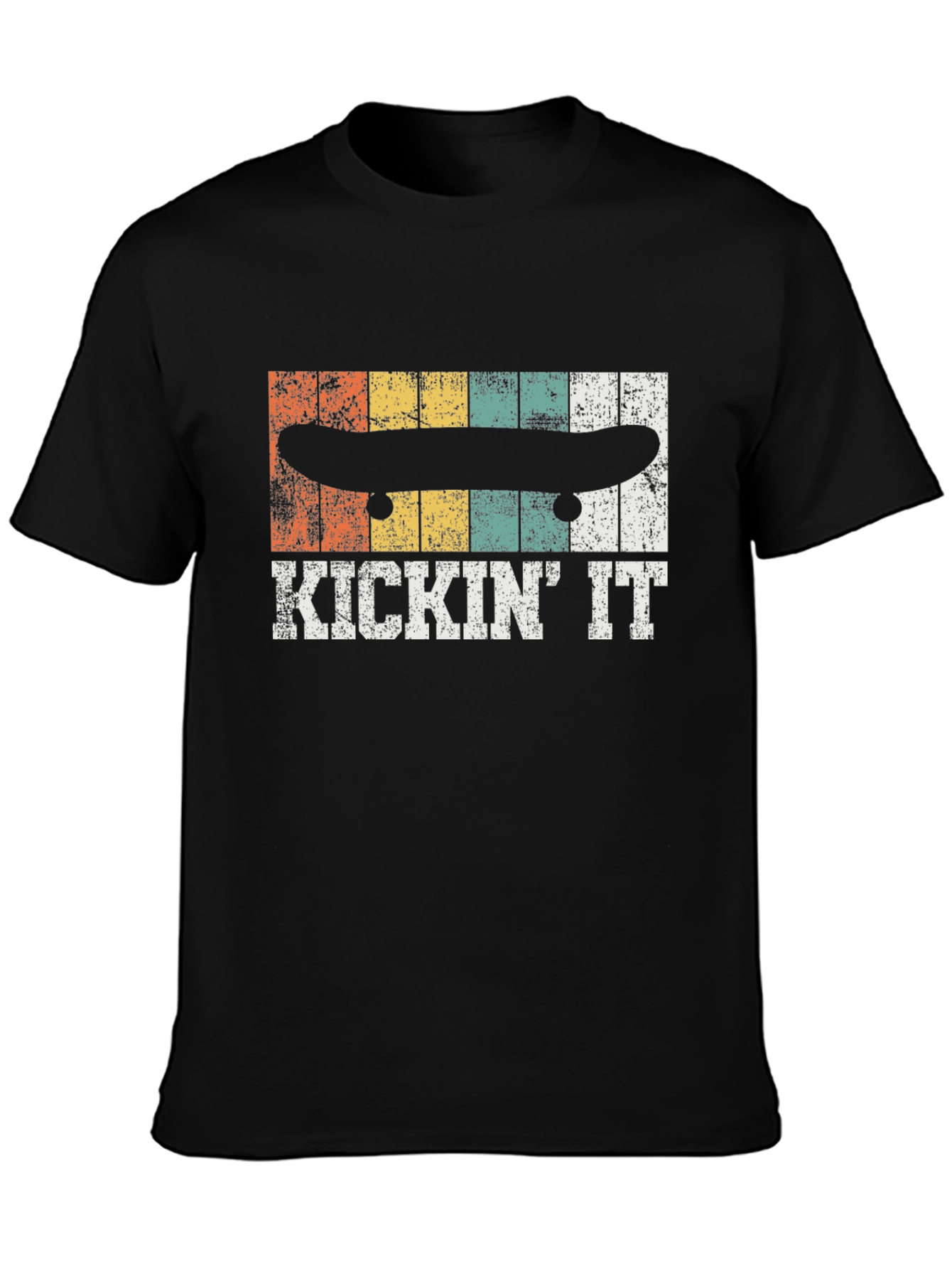 KICKIN IT Skateboarder Graphic Tee
