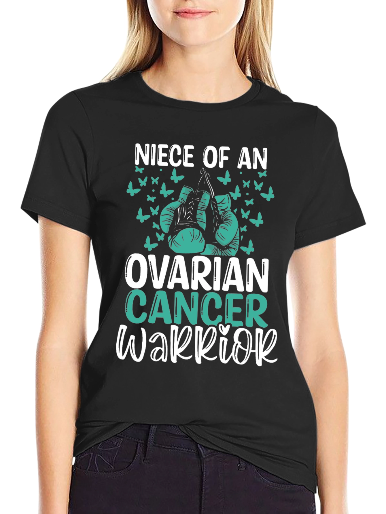 Niece of an Ovarian Cancer Warrior T-Shirt