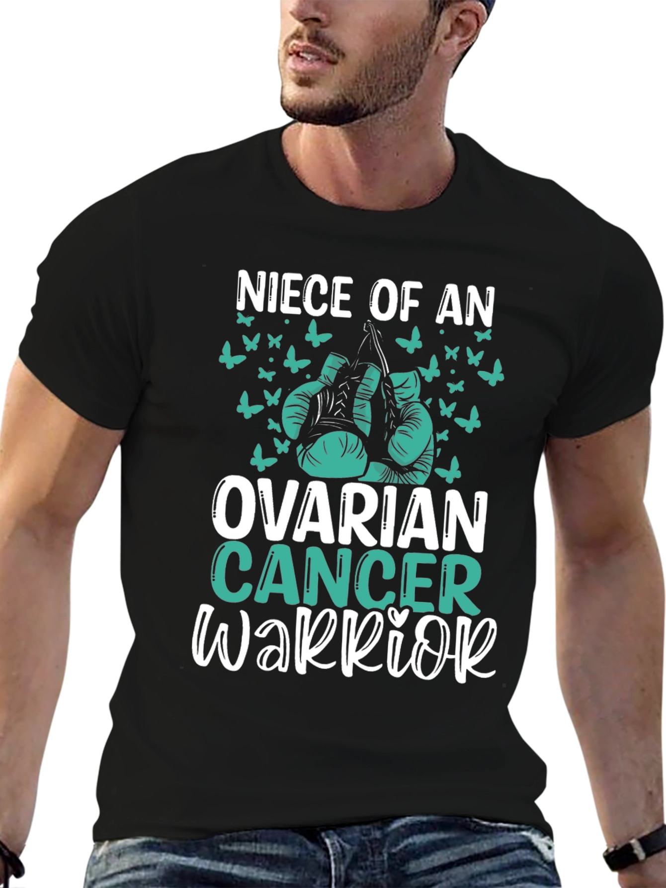 Niece of an Ovarian Cancer Warrior T-Shirt