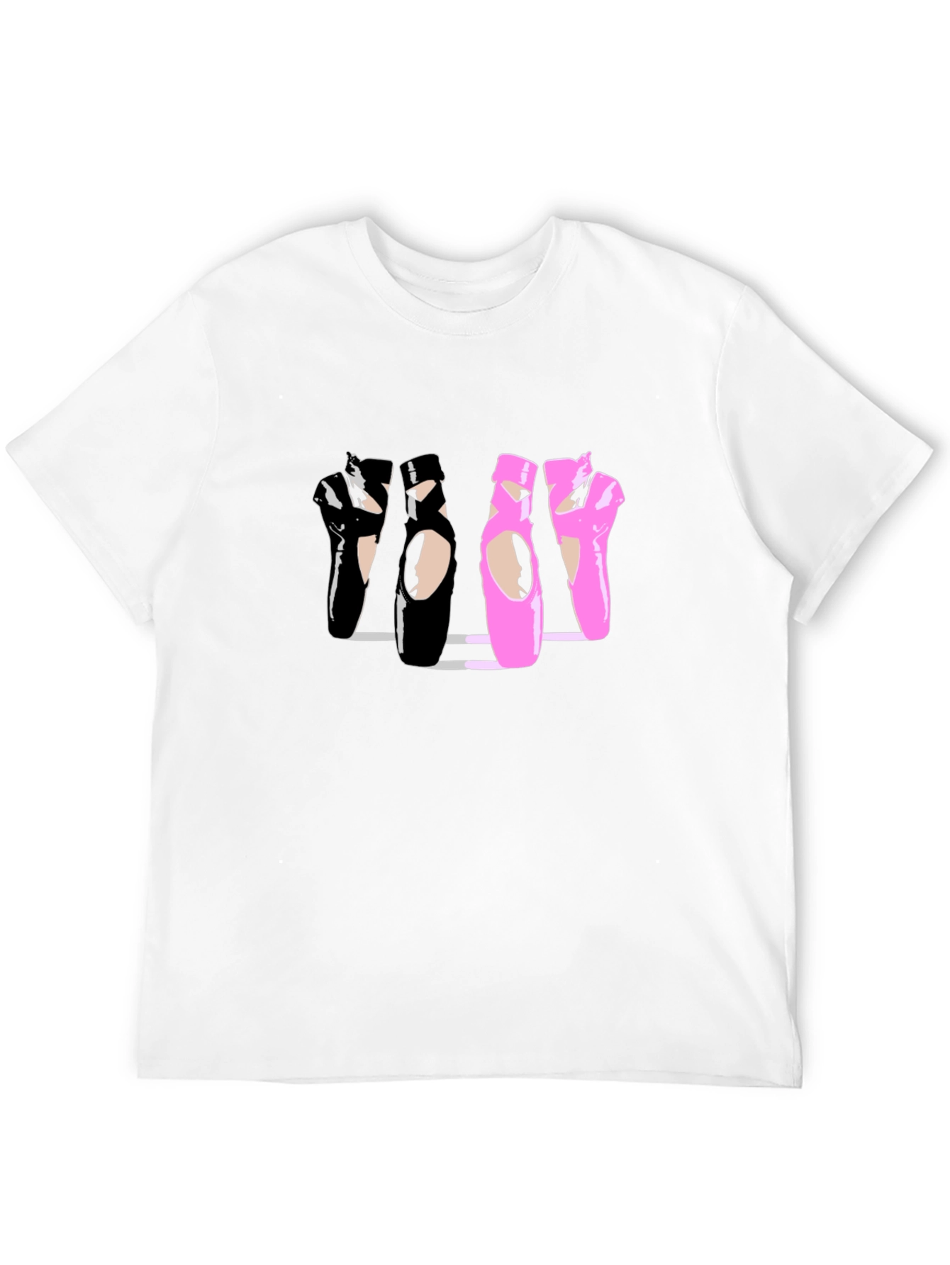 Ballet Shoe Graphic T-Shirt - Dancer Tee