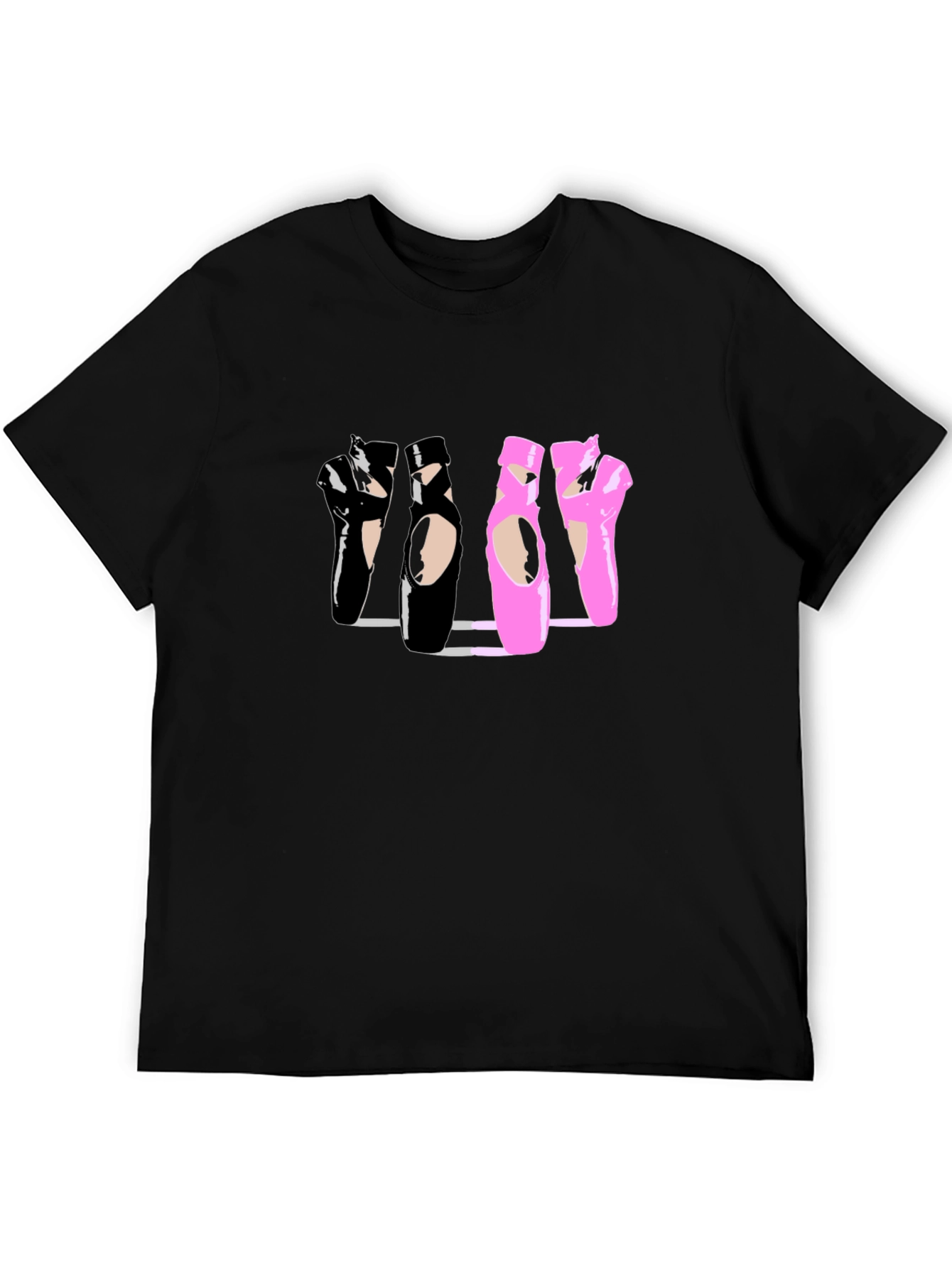 Ballet Shoe Graphic T-Shirt - Dancer Tee