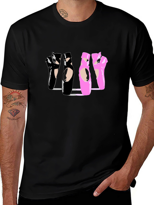 Ballet Shoe Graphic T-Shirt - Dancer Tee