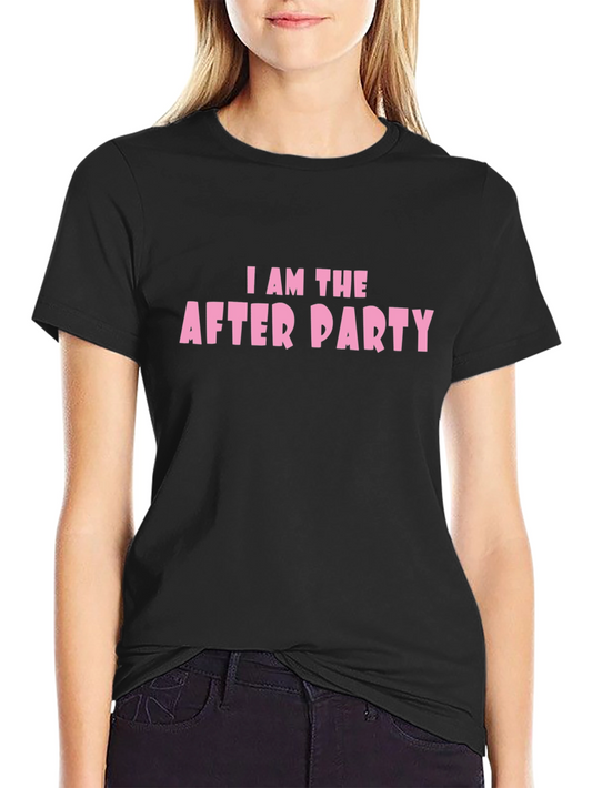I Am The After Party Graphic Tee - Black T-Shirt