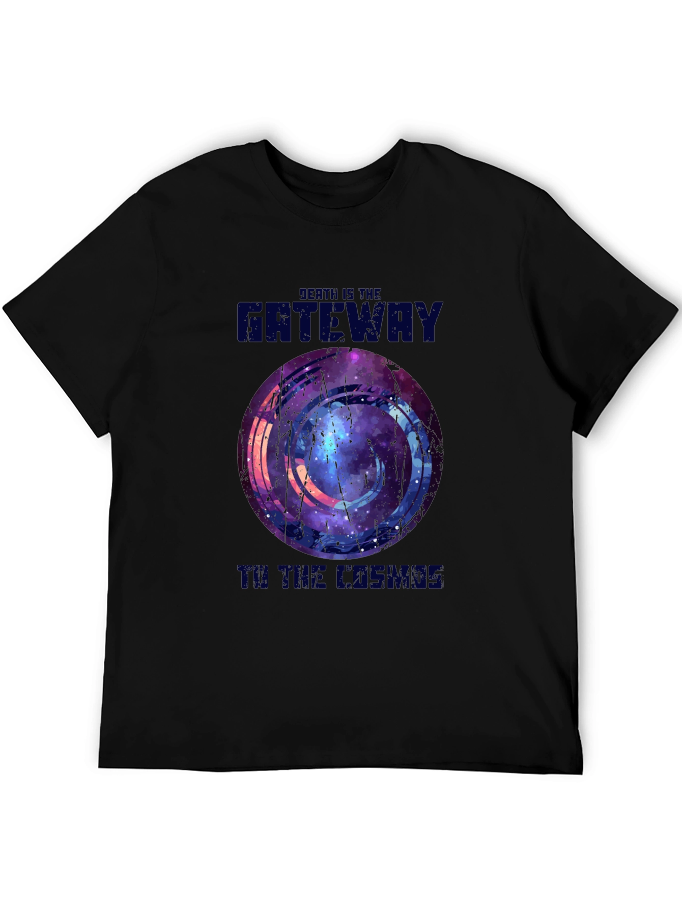 Death Is The Gateway To The Cosmos Black T-Shirt