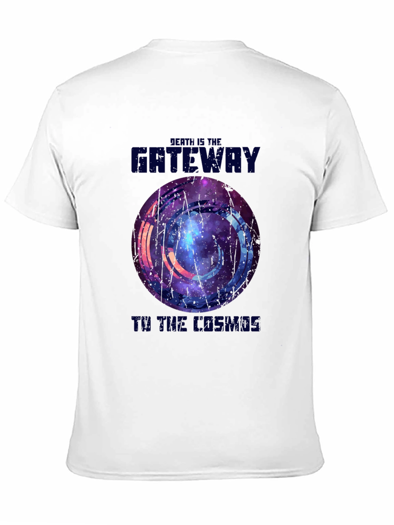 Death Is The Gateway To The Cosmos Black T-Shirt