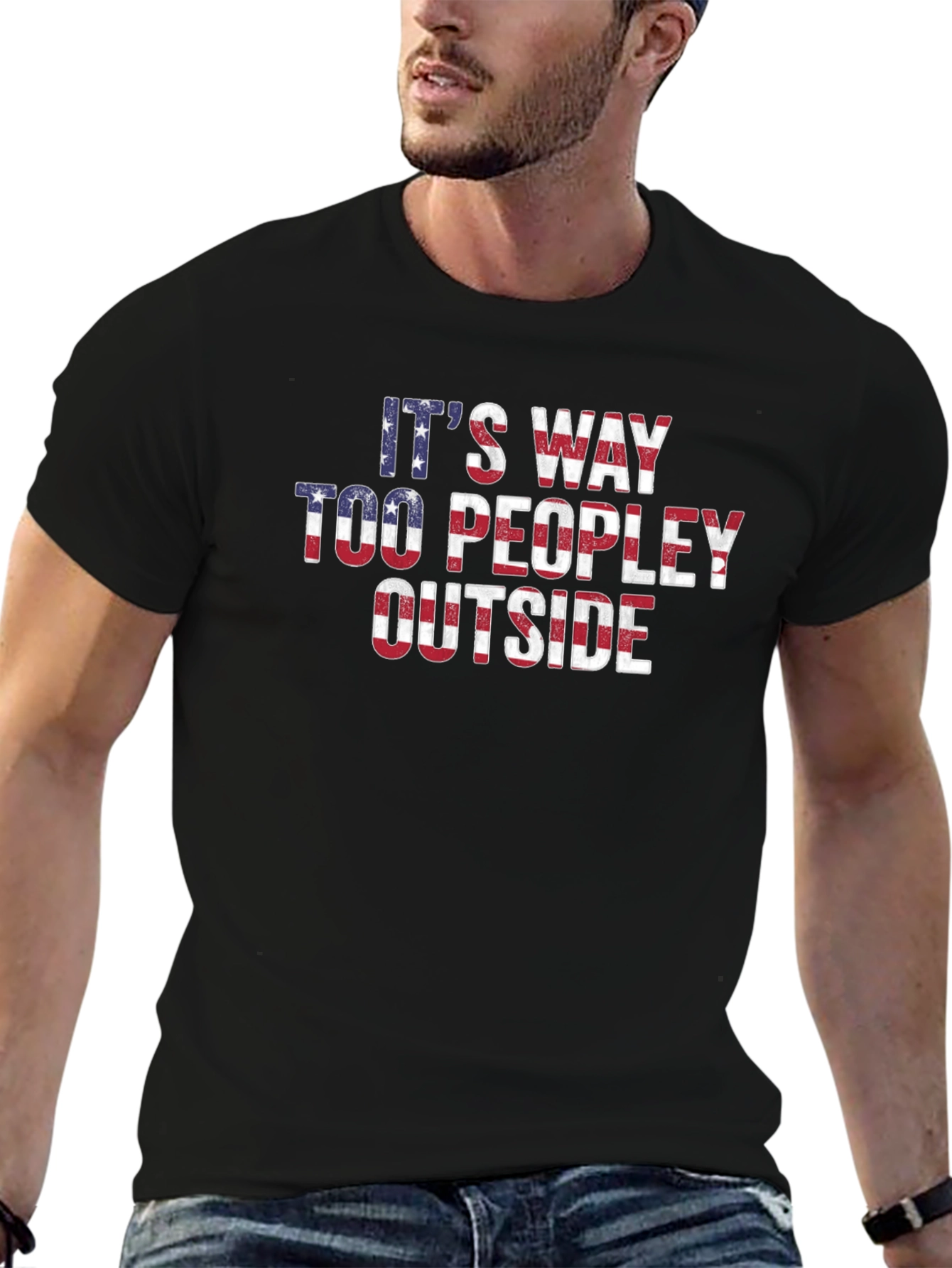 Its Way Too Peopley Outside T-Shirt