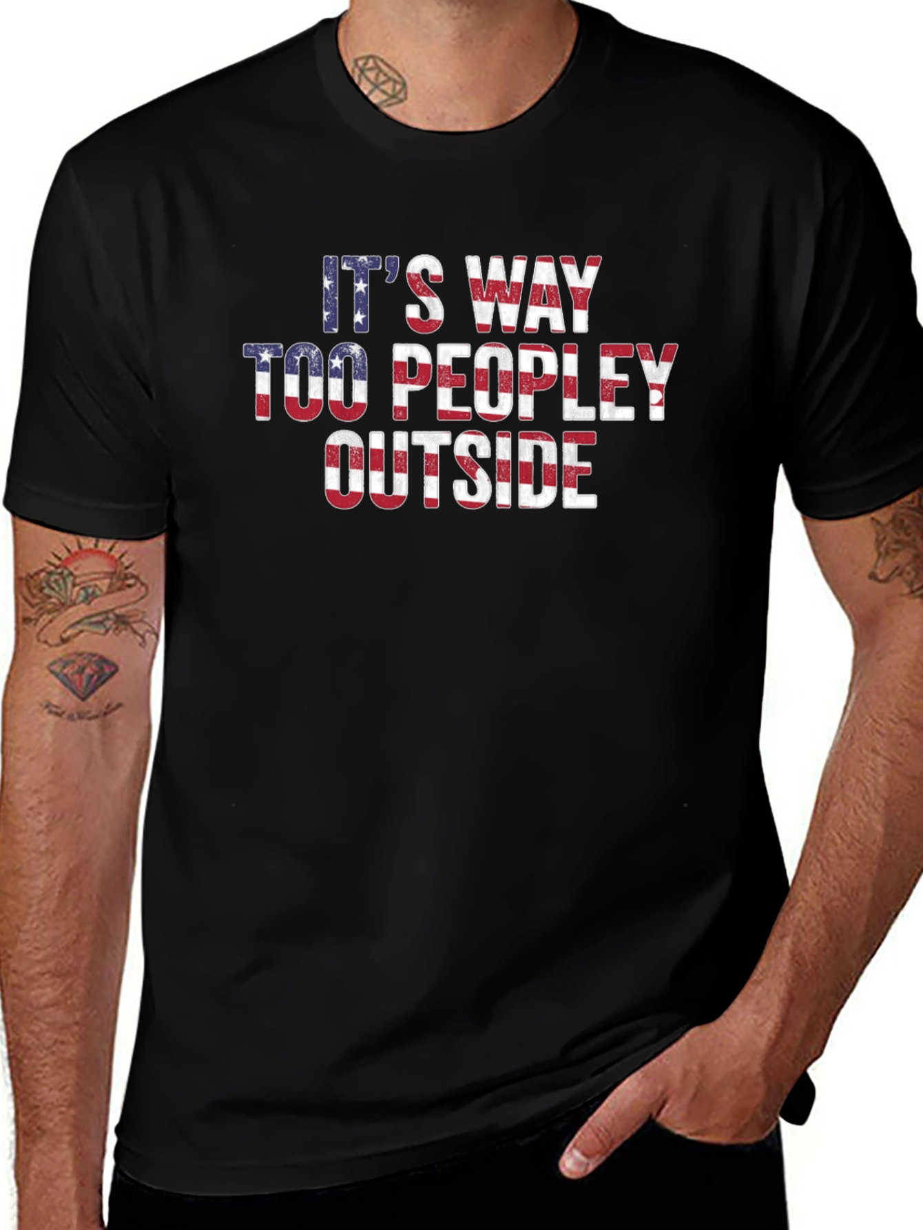 Its Way Too Peopley Outside T-Shirt