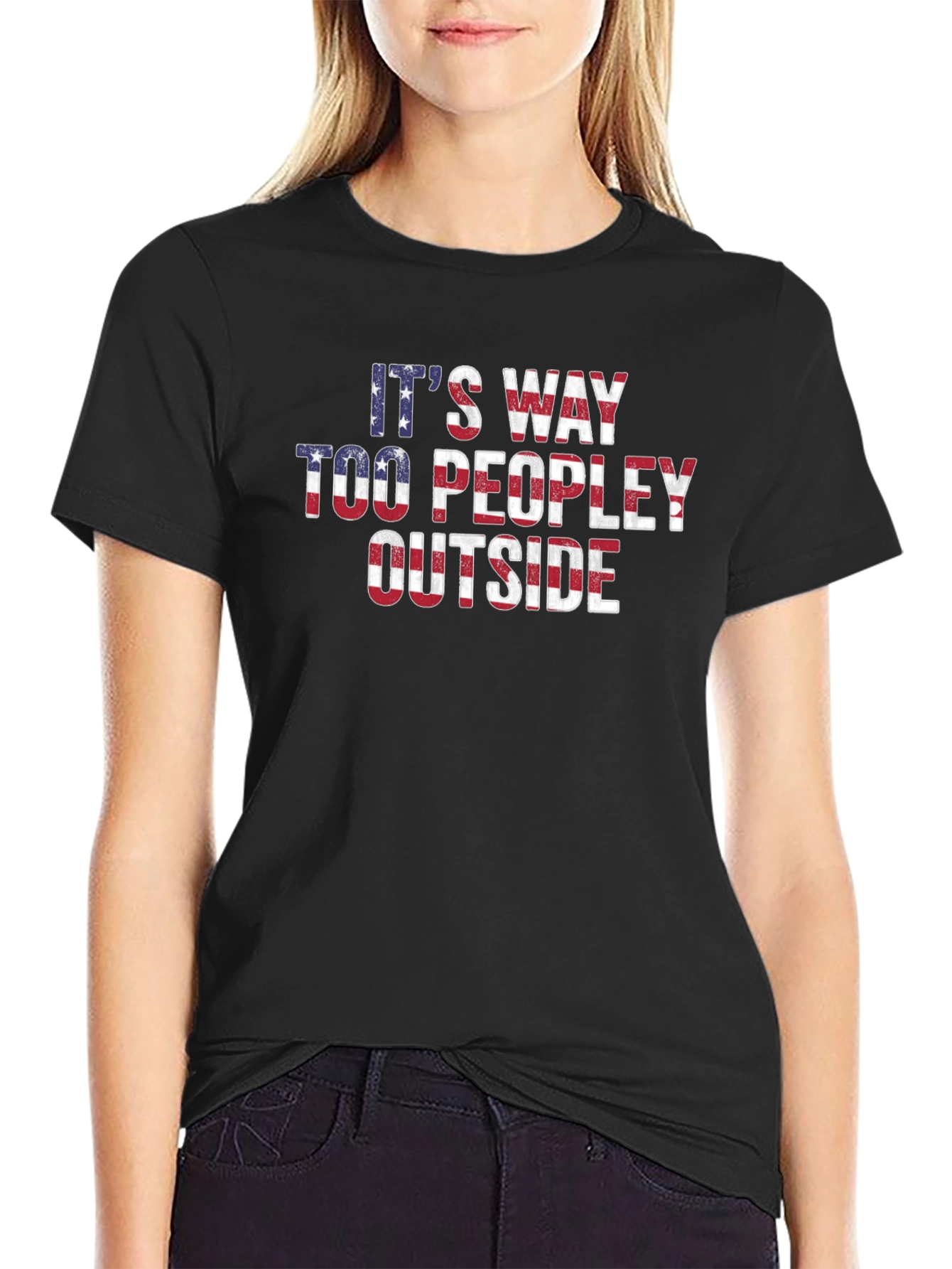 Its Way Too Peopley Outside T-Shirt
