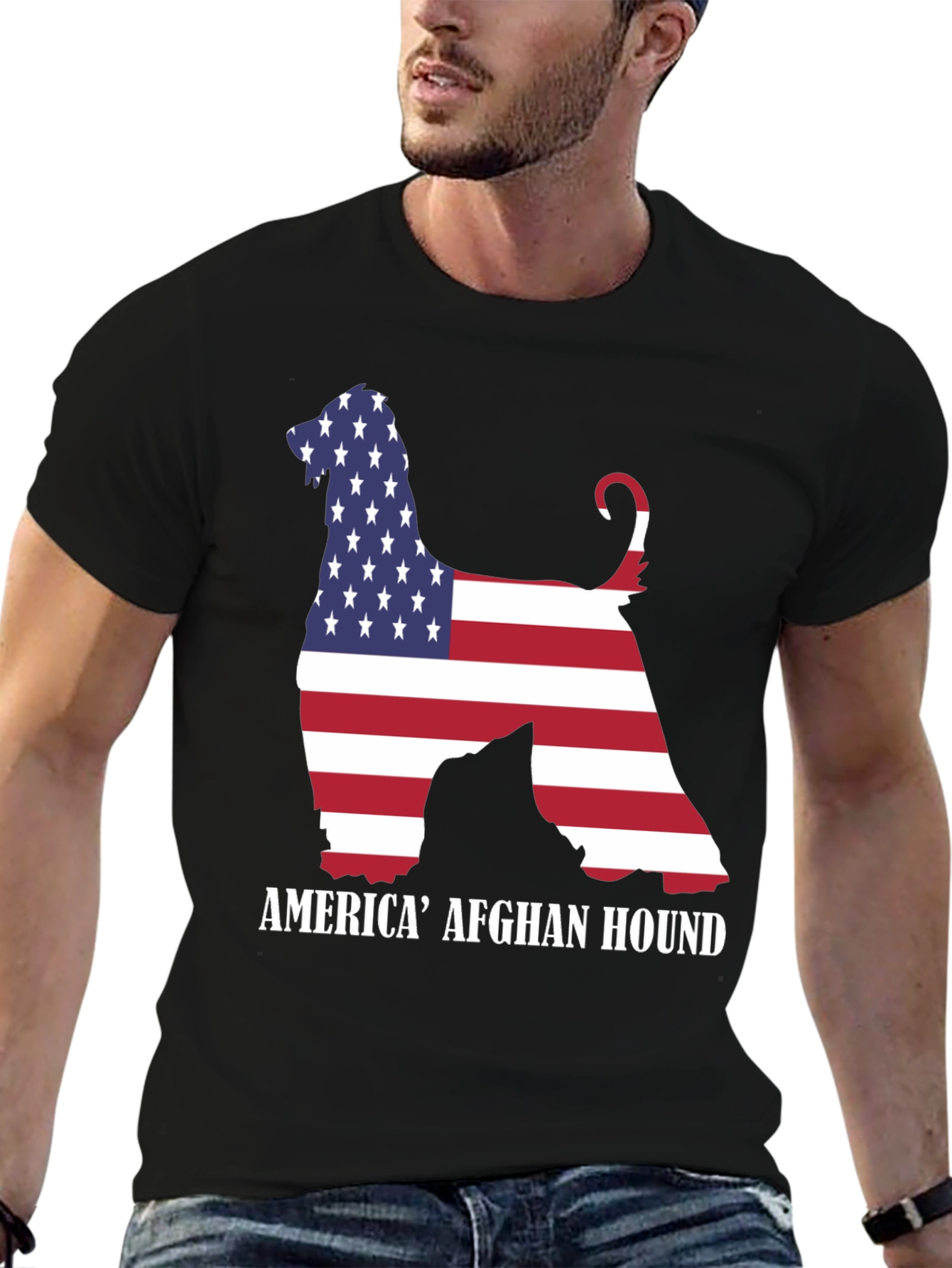 American Afghan Hound T-Shirt