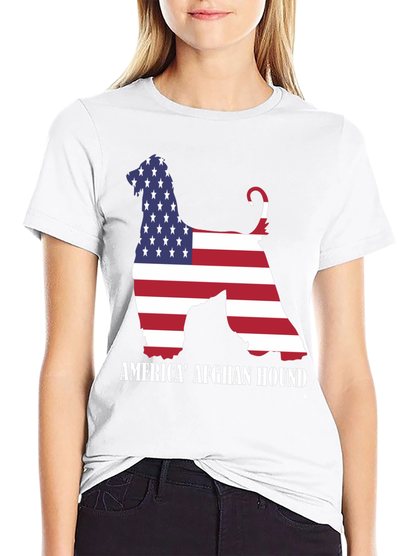 American Afghan Hound T-Shirt