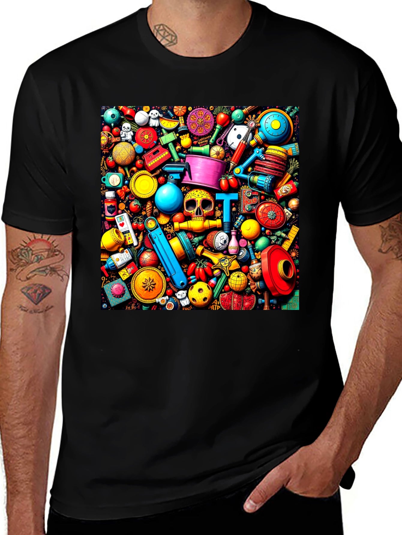Colorful Doodles T-Shirt