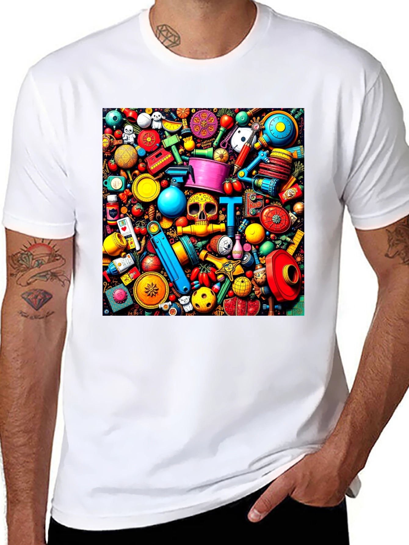 Colorful Doodles T-Shirt