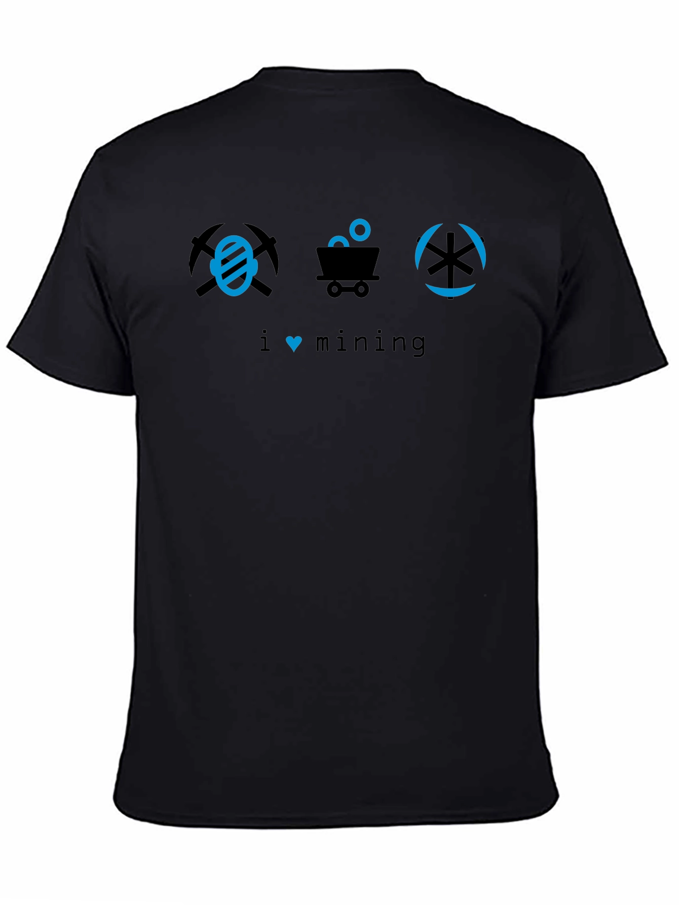 I Love Mining T-Shirt - Cryptocurrency Enthusiast Tee