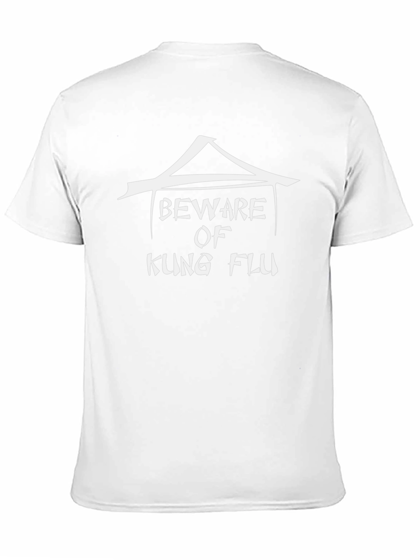 Beware of Kung Flu T-Shirt - Black Graphic Tee