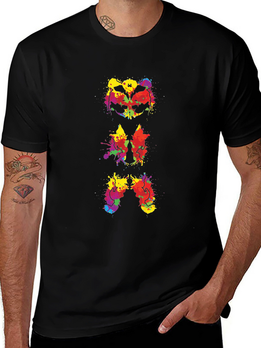 Colorful Ink Blot T-Shirt
