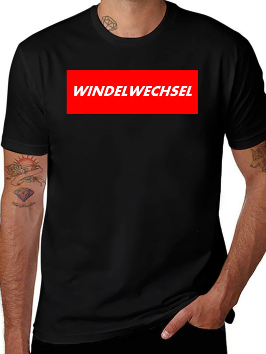 Windelwechsel Graphic T-Shirt - Funny Dad Duty Tee