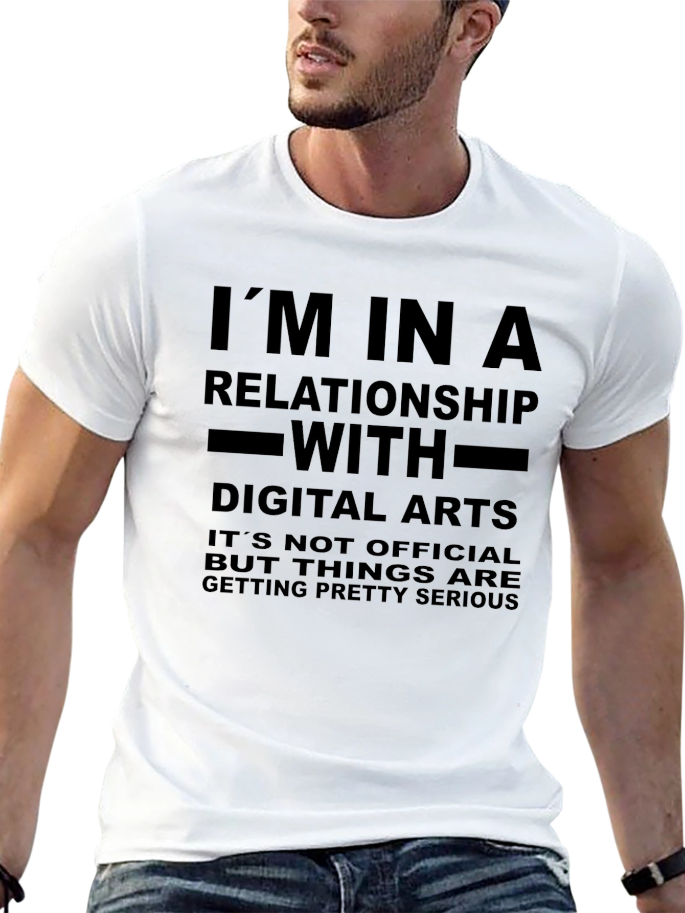 Im In A Relationship With Digital Arts T-Shirt