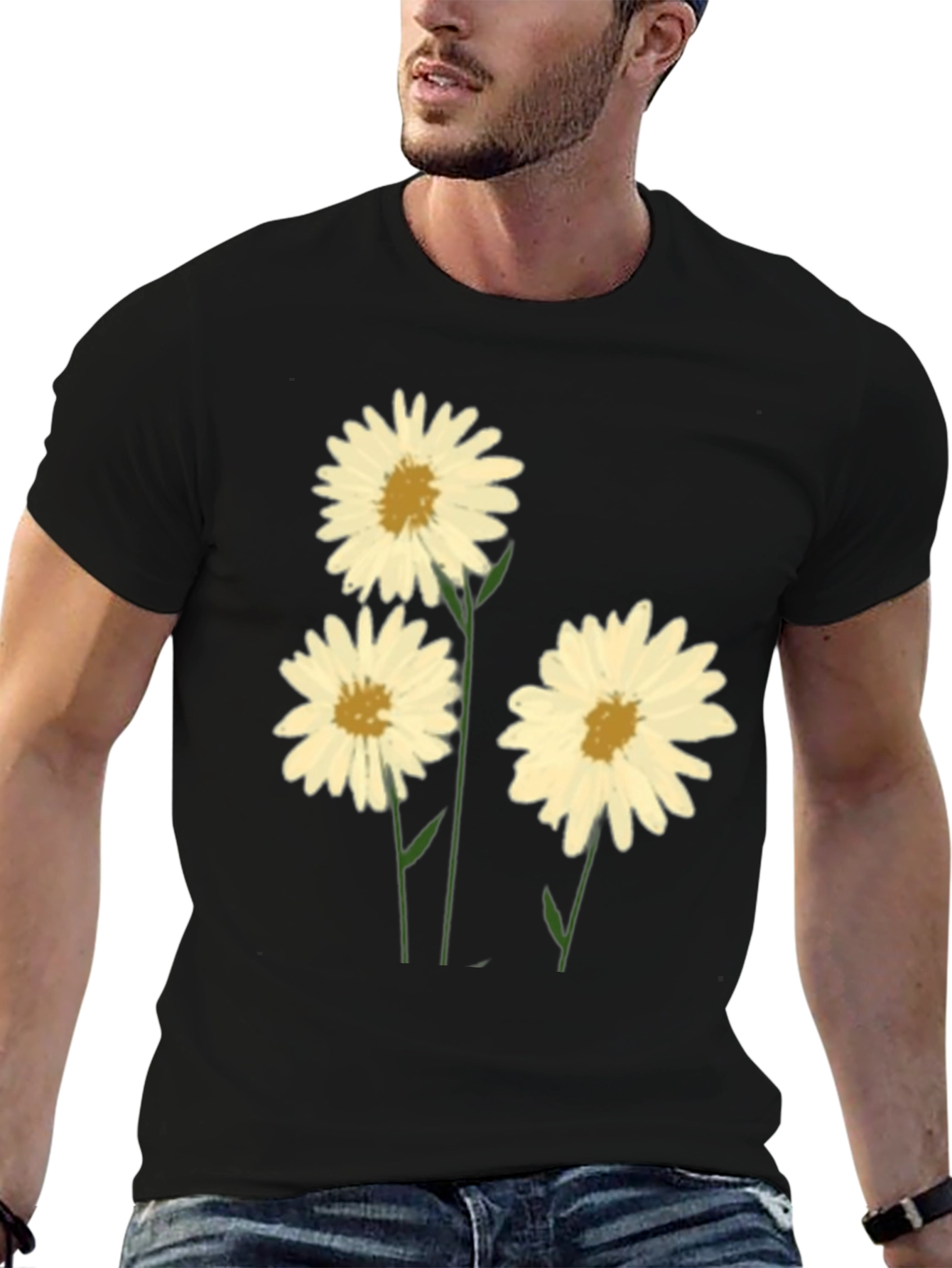 Daisy Graphic Print Tee
