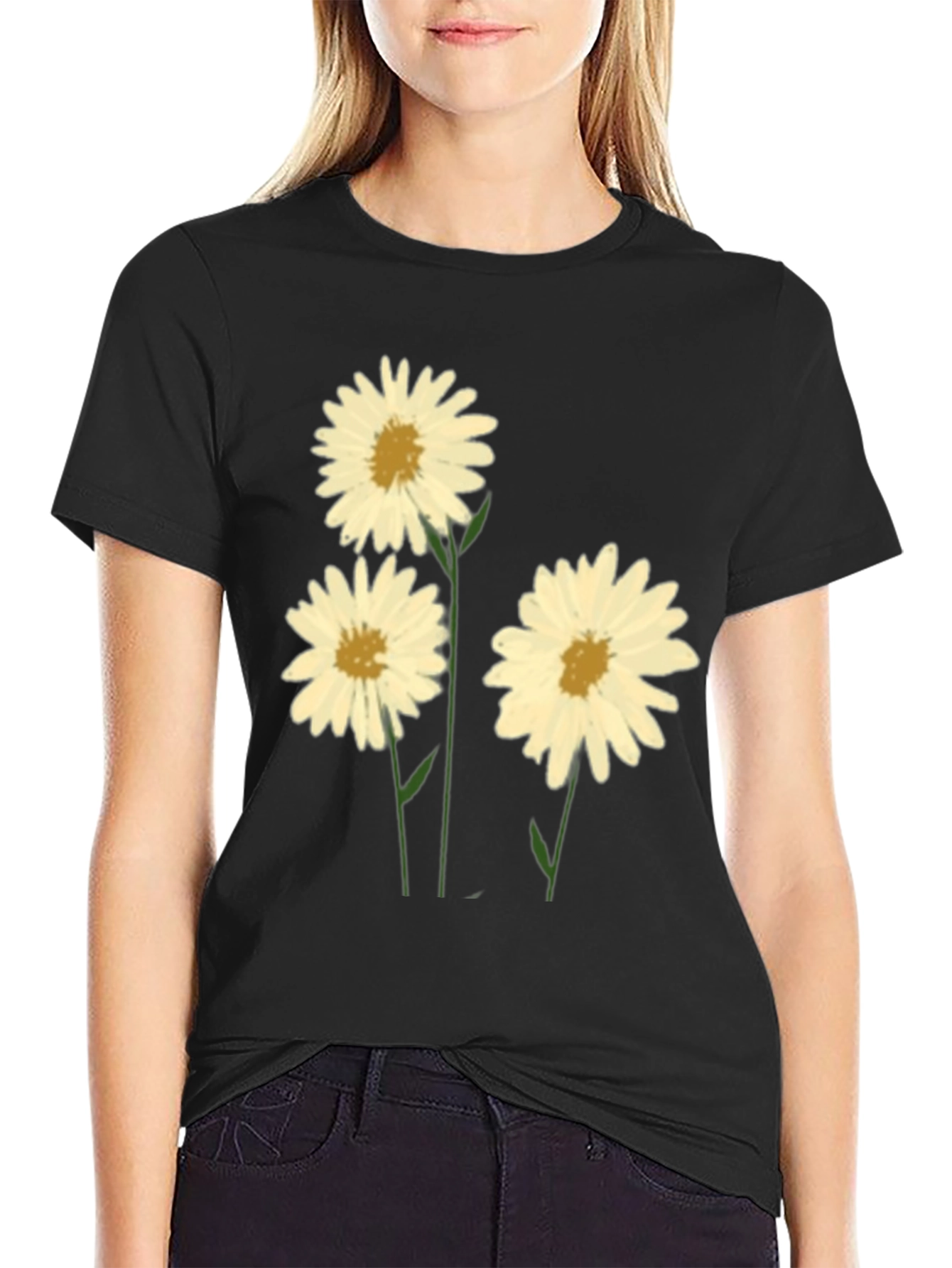 Daisy Graphic Print Tee