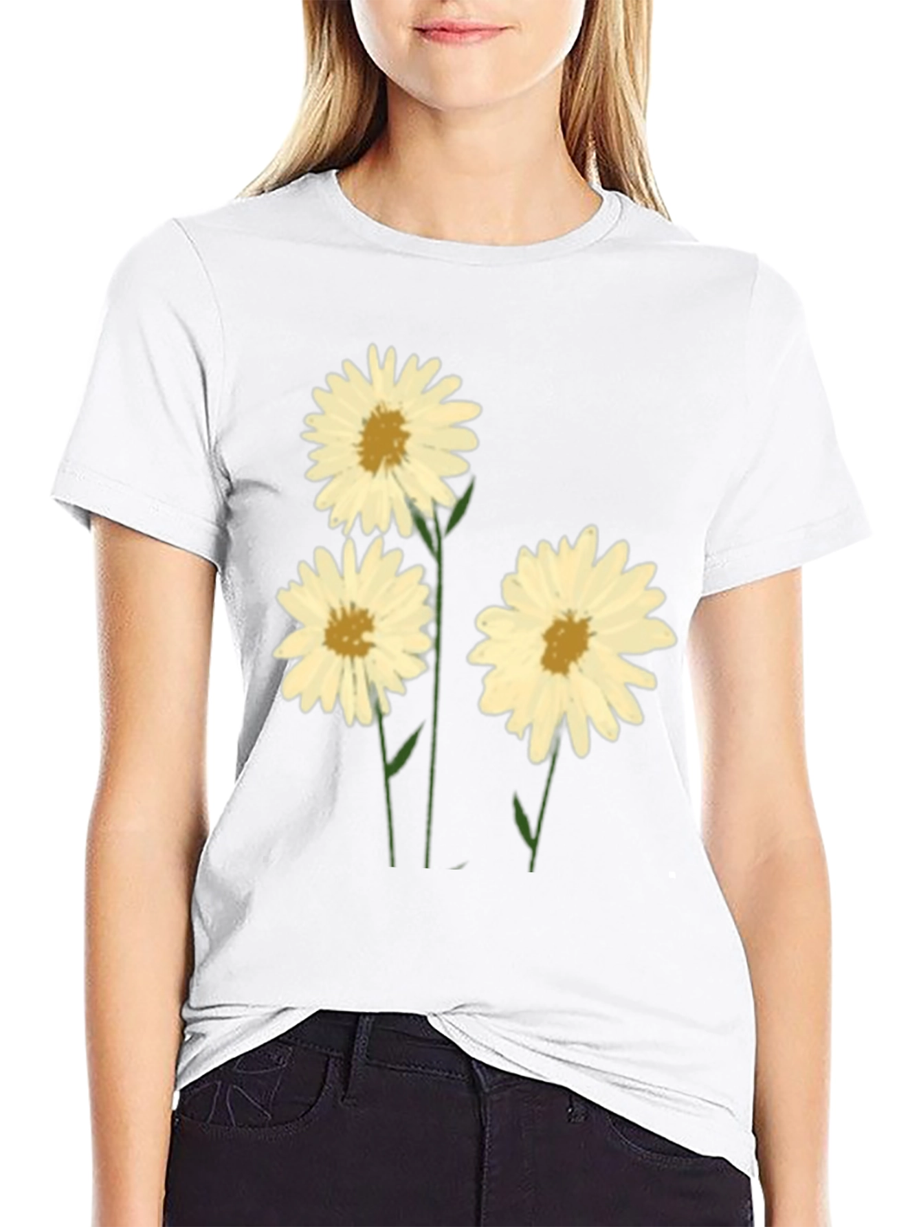 Daisy Graphic Print Tee