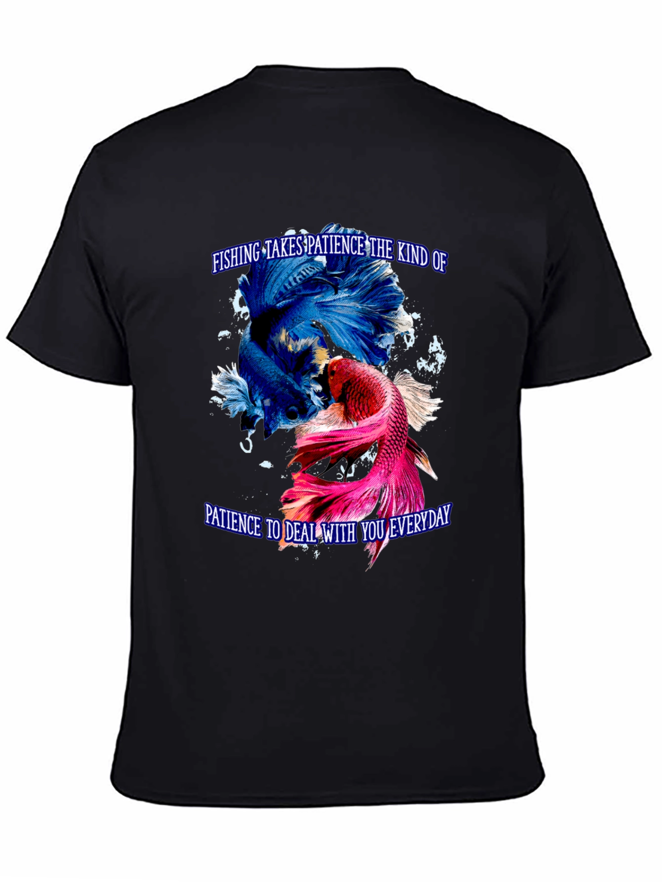 Fishing Patience Graphic Tee
