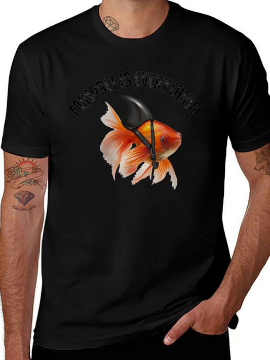 Mindset Fish T-Shirt - Be a Shark