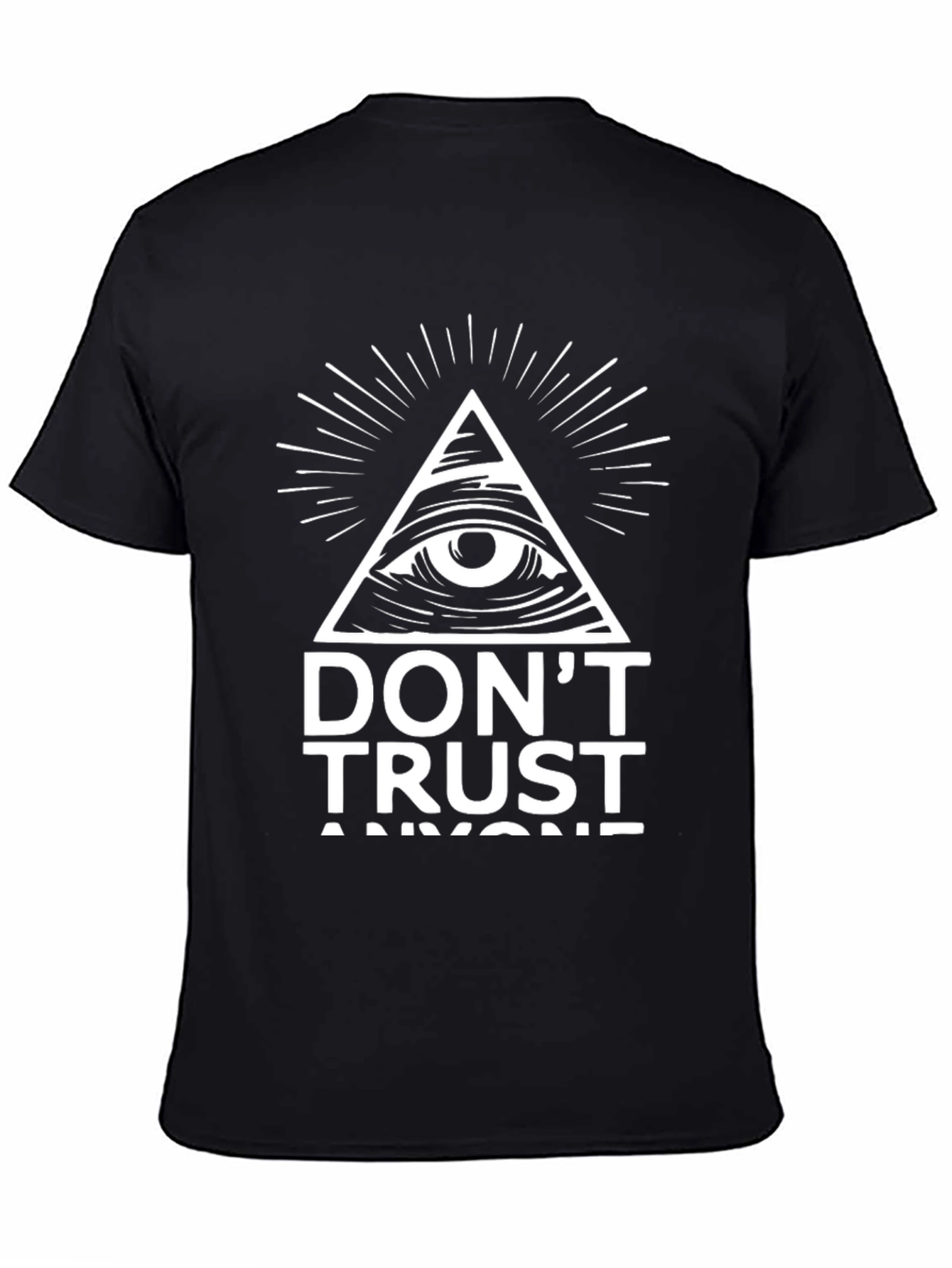 Mens Dont Trust Anyone Graphic Tee