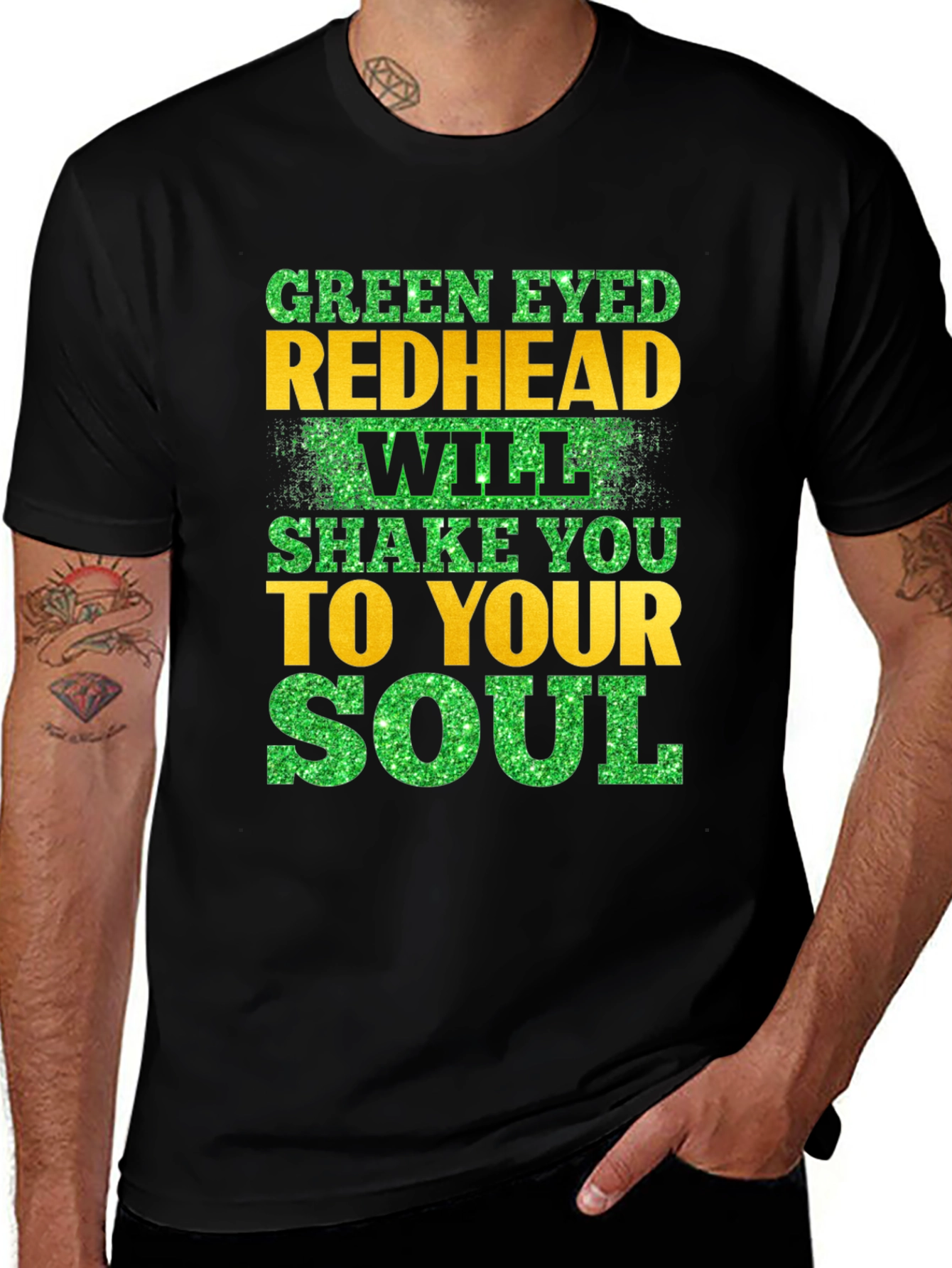 Green Eyed Redhead Soul T-Shirt