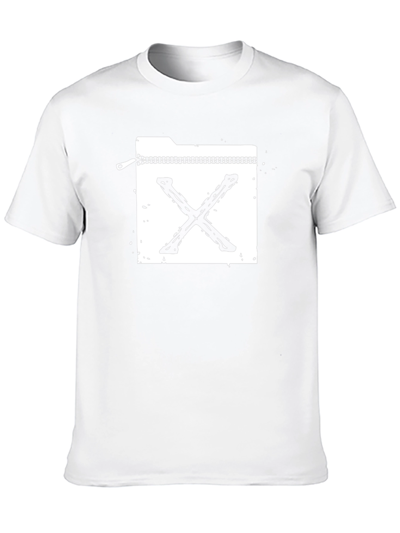 Grunge X File T-Shirt - Black