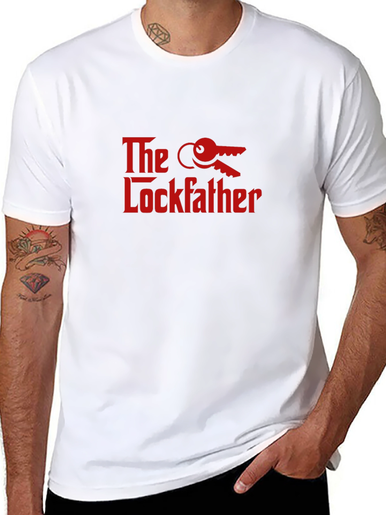 The Lockfather T-Shirt - Key Design