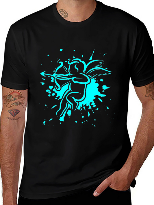 Cupid Arrow Graphic Black T-Shirt