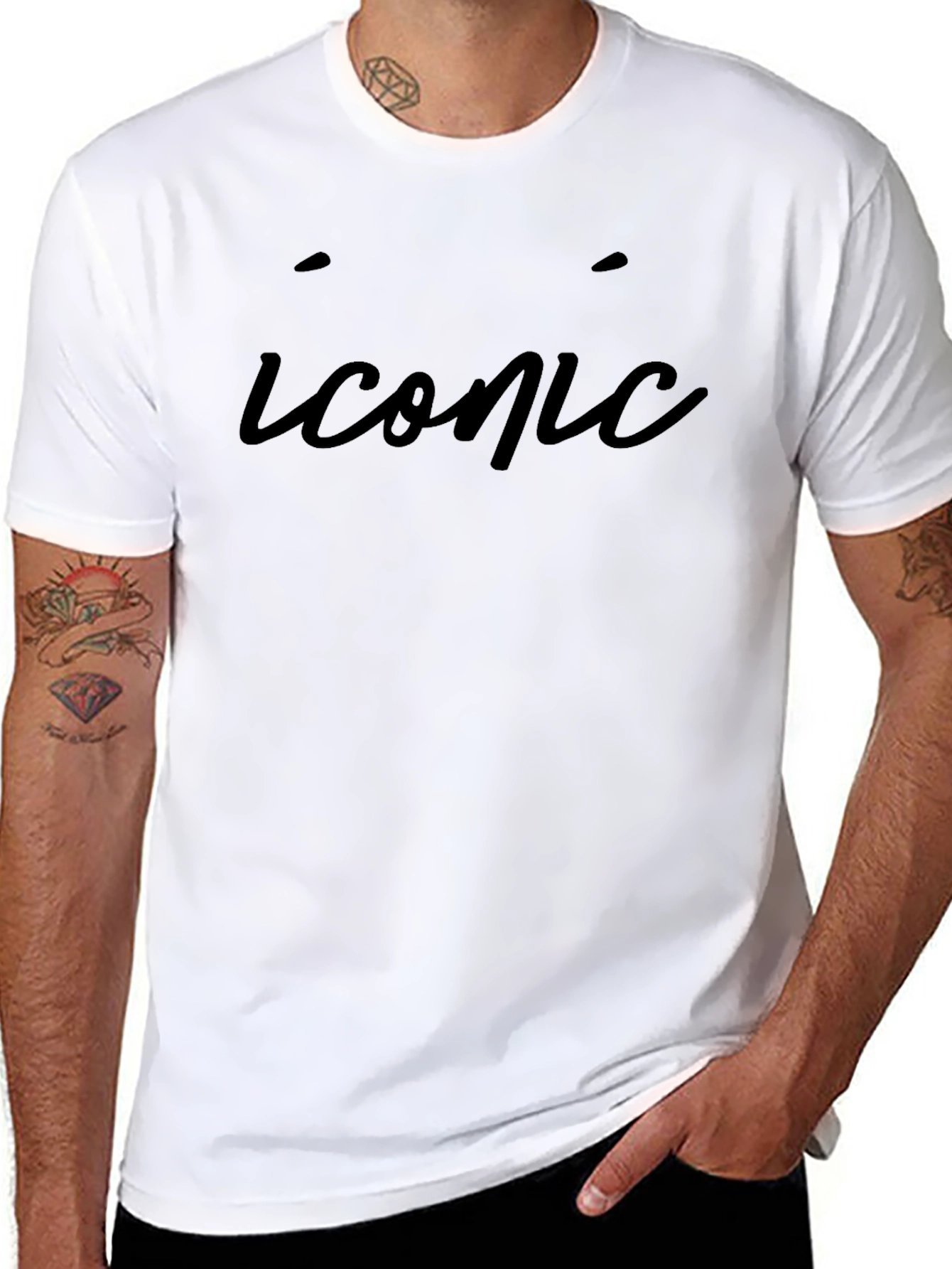 Iconic Black T-Shirt