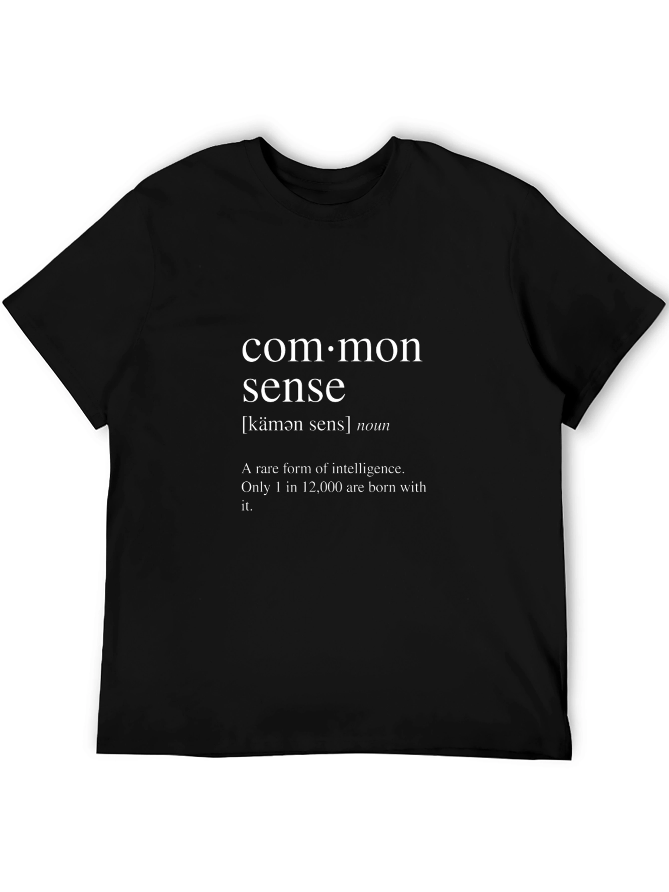 Common Sense Definition Graphic T-Shirt