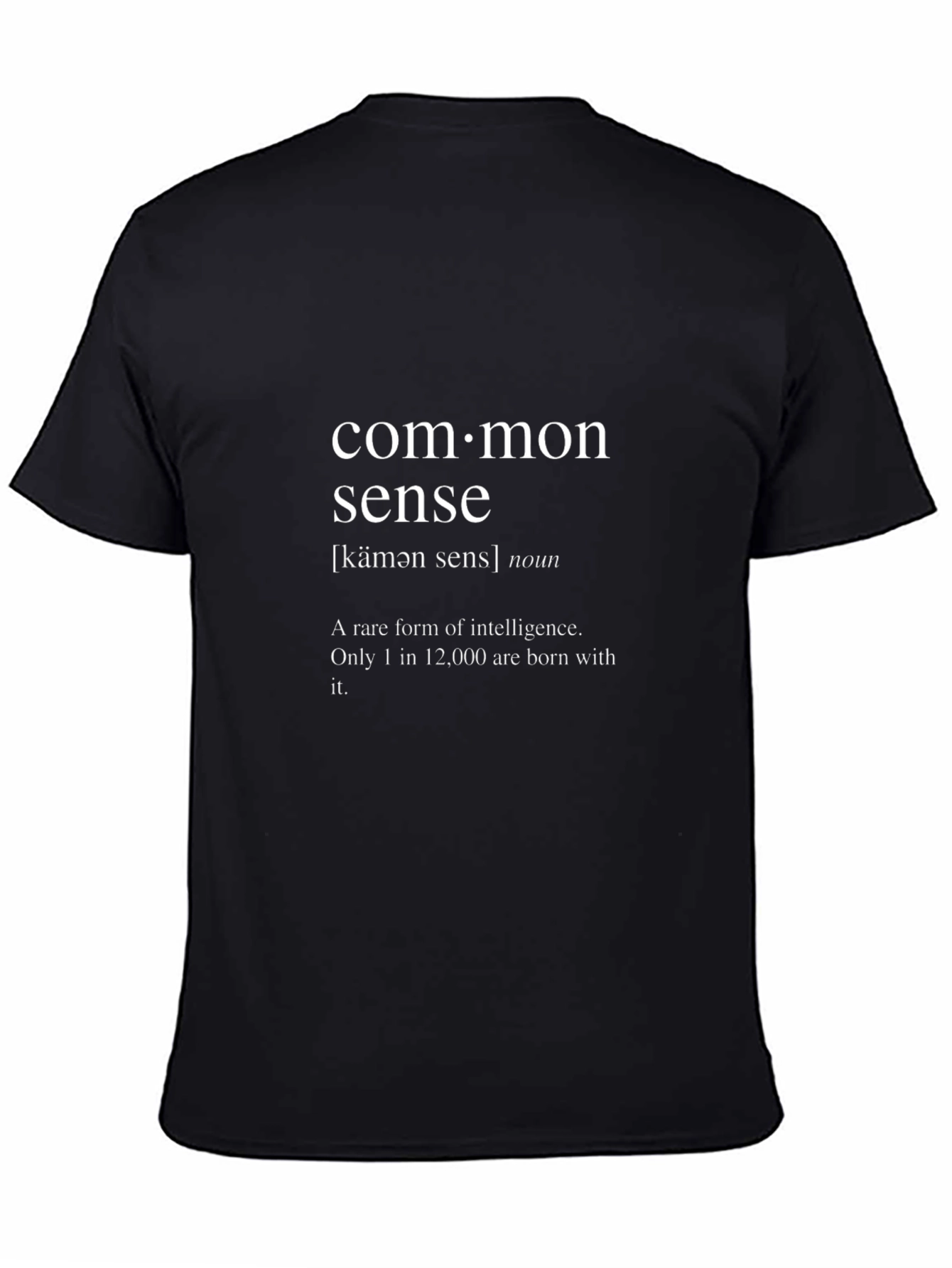 Common Sense Definition Graphic T-Shirt