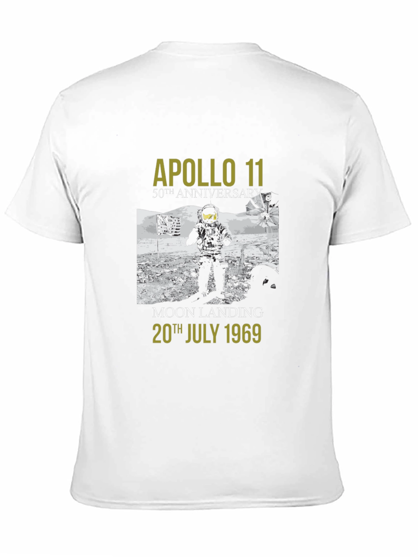 Apollo 11 50th Anniversary Moon Landing T-Shirt