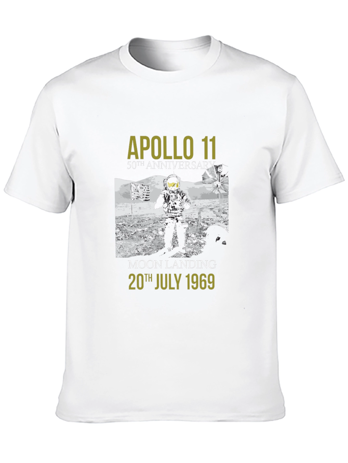 Apollo 11 50th Anniversary Moon Landing T-Shirt