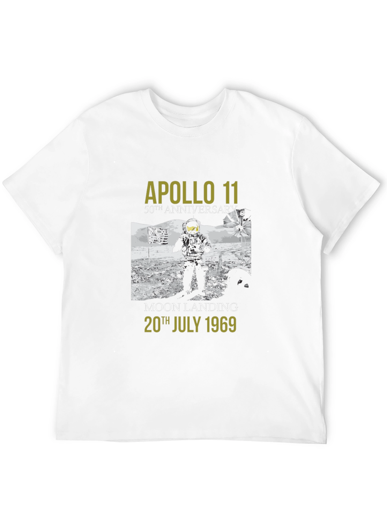 Apollo 11 50th Anniversary Moon Landing T-Shirt