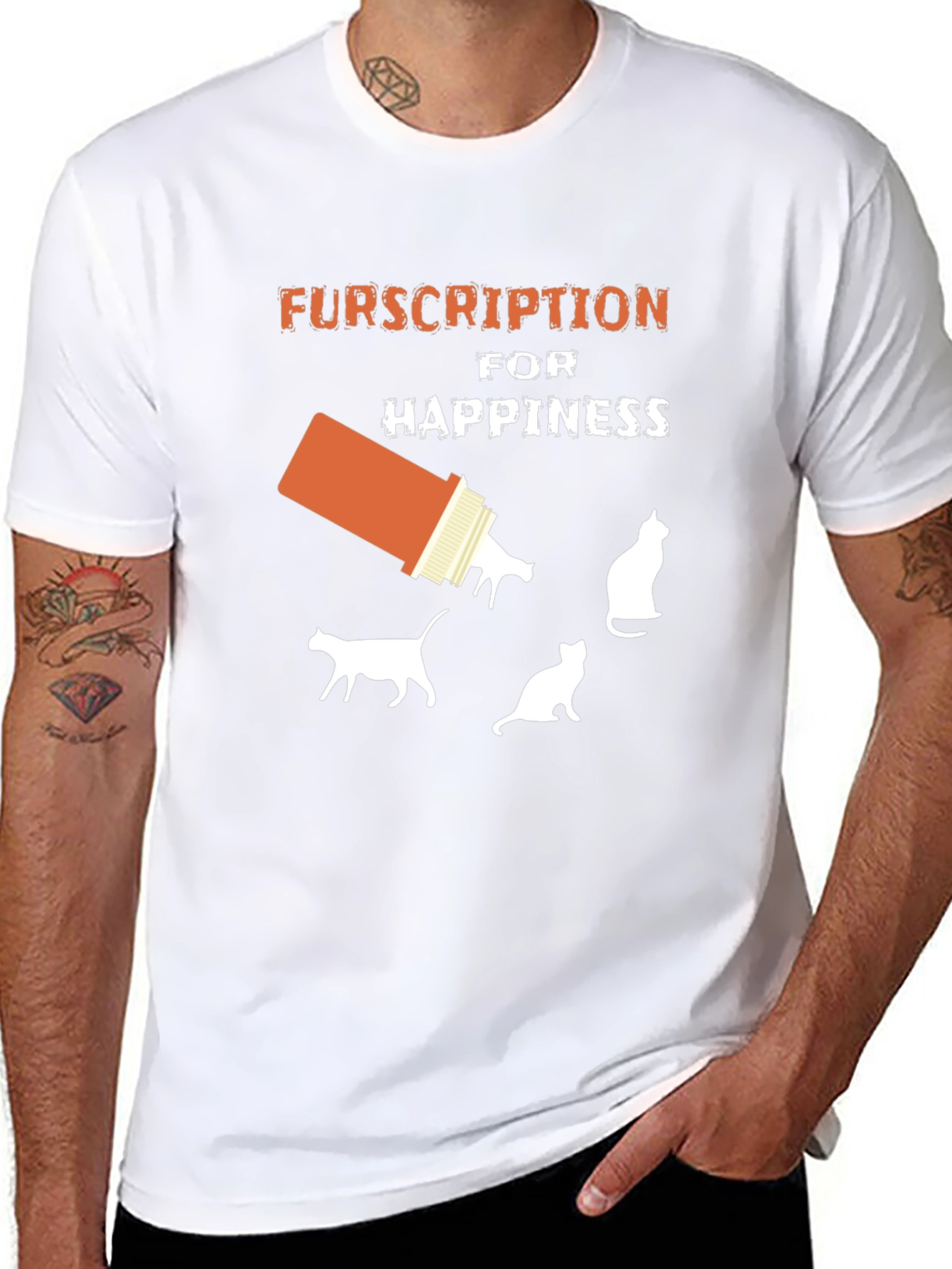 Furscription Happiness Graphic Tee