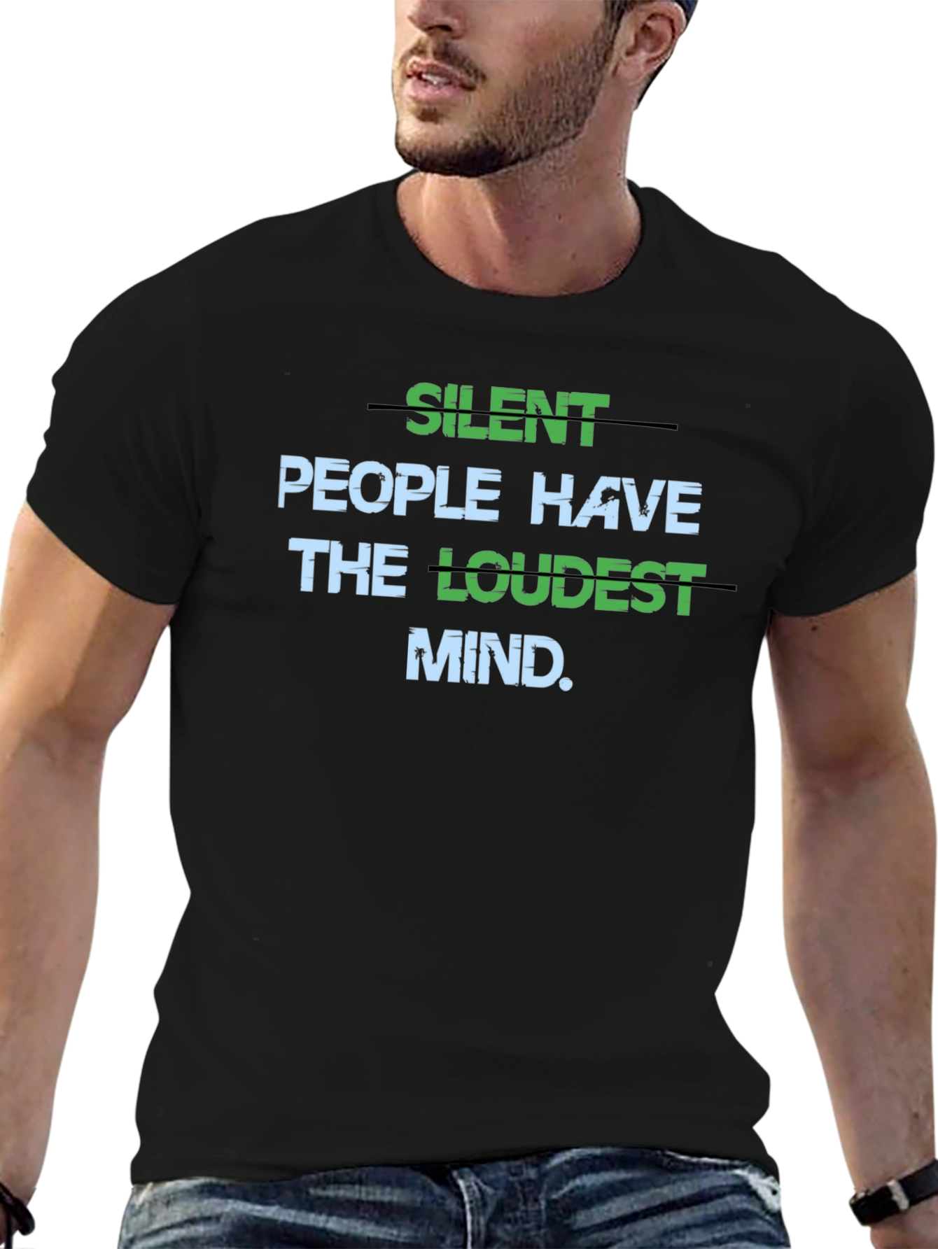 Silent People Loudest Mind Graphic Tee