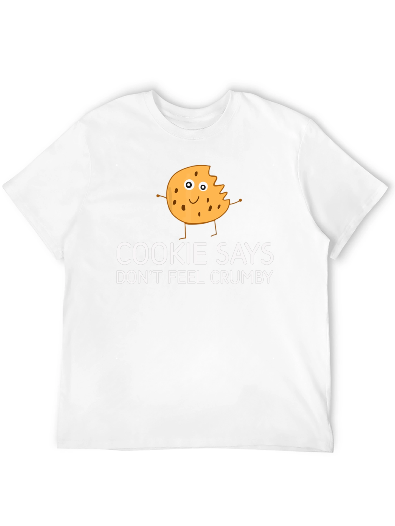 Cookie Says Funny Graphic T-Shirt